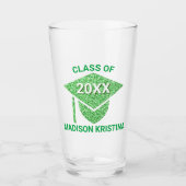 グラムグリーンキャップエレガントおめでとう タンブラーグラス (正面)