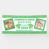 グラムグリーンキャップ卒業パーティー写真 横断幕 (横)