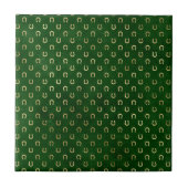 グラムグリーンゴールデンホースシューグラフィック タイル (正面)