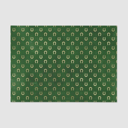 グラムグリーンゴールデンホースシューグラフィック 薄葉紙 (正面)