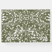 グラムグリーン結婚リーズゲストブック ゲストブック (裏面)