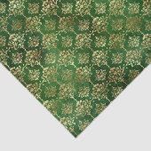 グラムグリーン金ゴールドパターンクリスマス 薄葉紙 (詳細)