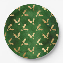 グラムグリーン金ゴールドホリークリスマス