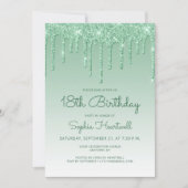 グラムグリーン18thバースデーパーティー 招待状 (正面)