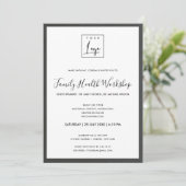 グラムグレーブラウンシルクユアロゴワークショップGALAイベント 招待状 (スタンド正面)