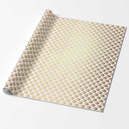 グラムゴールデン王室のピーコックプリンセス ラッピングペーパー (アンロールド)