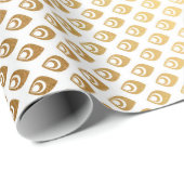 グラムゴールデン王室のピーコックプリンセス ラッピングペーパー (ロールコーナー)