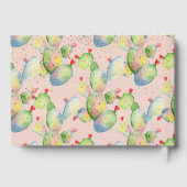 グラムサボス結婚のカスタムゲストブック ゲストブック (裏面)