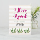 グラムサボテン |住所ストライプの変更の砂漠 案内状 (スタンド正面)