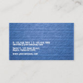 グラムシックゼブラファッション名刺 名刺 (裏面)