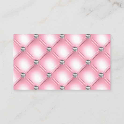 グラムシックダイヤモンドファッション名刺 名刺 (裏面)