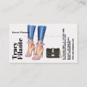 グラムシックダイヤモンドファッション名刺 名刺 (正面)