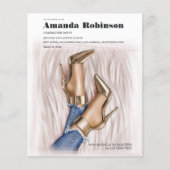 グラムシックファッションショー卒業パーティー招待状 チラシ (正面)