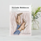 グラムシックファッションショー卒業パーティー 招待状 (スタンド正面)