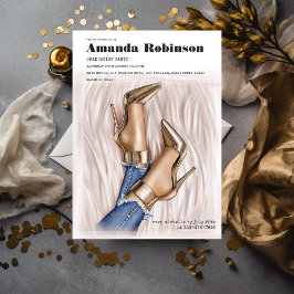 グラムシックファッションショー卒業パーティー 招待状