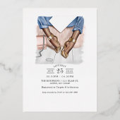 グラムシックファッションショー 箔招待状 (裏面)