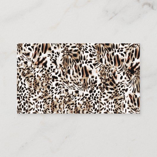 グラムシックファッション名刺 名刺 (裏面)