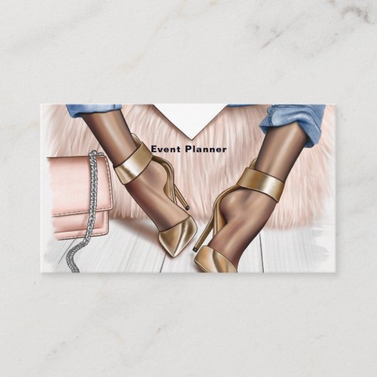 グラムシックファッション名刺 名刺 (正面)