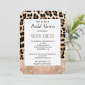 グラムシャンパングリッツクリームレオパード 招待状 (スタンド正面)