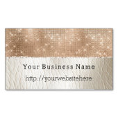 グラムシャンパングリッツクリーム マグネット名刺 (正面)