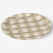 グラムシャンパーニュ金ゴールドグリジーダイヤモンド ペーパープレート (アングル)