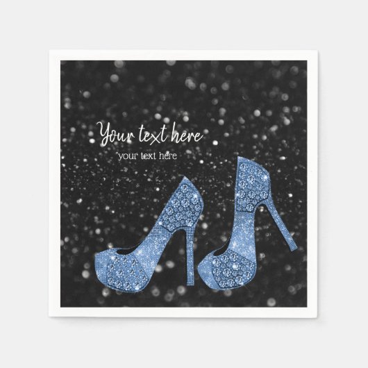 グラムシューズハイヒール用すべての行事 スタンダードカクテルナプキン (正面)