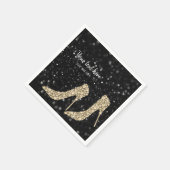 グラムシューズハイヒール用すべての行事 スタンダードカクテルナプキン (角)