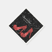 グラムシューズハイヒール用すべての行事 スタンダードカクテルナプキン (角)