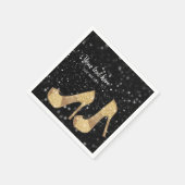 グラムシューズハイヒール用すべての行事 スタンダードカクテルナプキン (角)