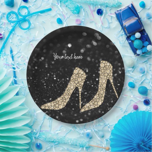 グラムシューズハイヒール用すべての行事 ペーパープレート (パーティー)