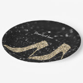 グラムシューズハイヒール用すべての行事 ペーパープレート (アングル)