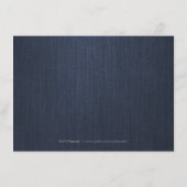 グラムシルバーアートデコヴィンテージウェディングアコモデーション エンクロージャーカード (裏面)