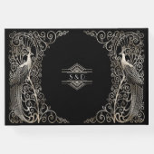 グラムシルバーアールデコ結婚ピークス ゲストブック (裏面)