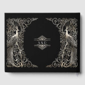 グラムシルバーアールデコ結婚ピークス ゲストブック (裏面)