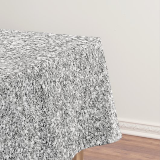グラムシルバーグリッターグリッツ      テーブルクロス (インサイチュ)