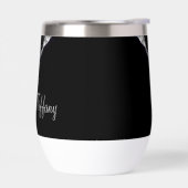 グラムシルバーグリッターブラックフェスティバル (左面)