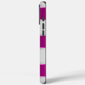 グラムシルバーシックなピンクリボン Case-Mate iPhoneケース (裏面 / 左)