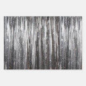 グラムシルバーストライプズ結婚ズ ラッピングペーパーシート (正面3)