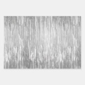 グラムシルバーストライプズ結婚ズ ラッピングペーパーシート (正面2)