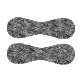 グラムシルバーブラックゼブラ印刷 野球ボール (パネル)