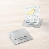 グラムシルバー紙吹雪 ペーパーコースター (インサイチュ)