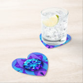 グラムジェムストーンハートコースターセット ペーパーコースター (インサイチュ)