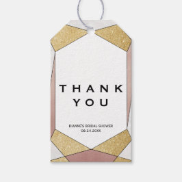 グラムジオメトリックダイヤモンドありがとう ギフトタグ