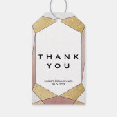 グラムジオメトリックダイヤモンドありがとう ギフトタグ (裏面)