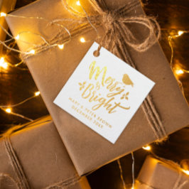 グラムスタイリッシュと明メリーるいクリスマスの鳥の型 フェイバータグ