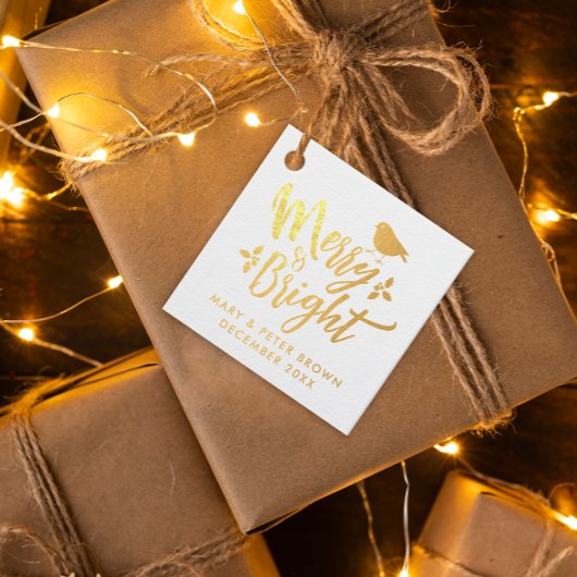 グラムスタイリッシュと明メリーるいクリスマスの鳥の型 フェイバータグ