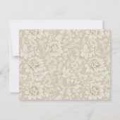 グラムスタイリッシュスティレット名前をカスタムする ノートカード (裏面)