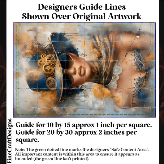 グラムスチームパンクウーマン帽子、グラスCV1デコページ 薄葉紙