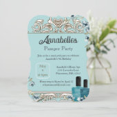 グラムスパデイマニキュアパンパーパーティー 招待状 (スタンド正面)