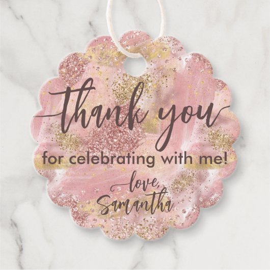 グラムスパパーティーフェイクグリッターサンキュービター フェイバータグ (正面)